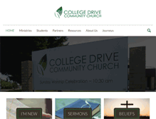 Tablet Screenshot of collegedrive.ca